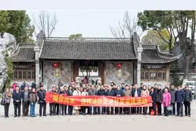 “花见甘泉樱你而来”—— 扬州诗词协会举行走进甘泉采风活动图片