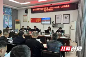 龙山县召开国土空间总体规划部门审查会图片