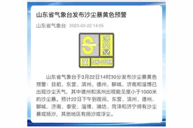 北方最大规模沙尘暴抵达山东，收好这份指南！图片