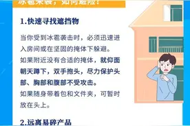 冰雹来临时，应该如何避险？图片