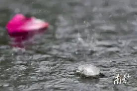 广东为何下起冰雹？图片