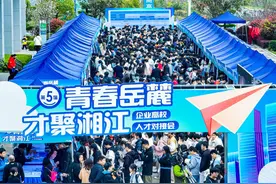 年薪最高120万元！湖南湘江新区岳麓高新区举行企业高校人才对接会图片
