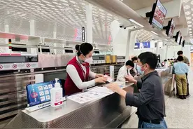 值机更从容！南航深圳始发航班值机截止时间调整为起飞前40分钟图片