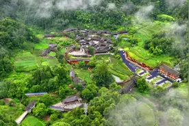 绿韵沅陵∣游人如织，昔日贫困山村已华丽转身图片