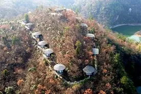 日接待量3000余人！谷城太空舱度假中心即将完工，天然泳池、森林烤吧等你来~图片