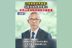 LV老板成世界首富！马斯克排名降至第二，农夫山泉钟睒睒蝉联中国首富图片