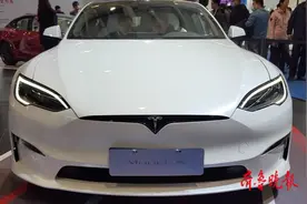 果然视频｜改款升级，特斯拉Model S首次亮相齐鲁国际车展图片