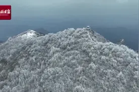 按图索冀｜春雪映美白石山图片