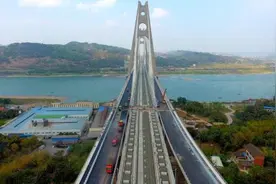 公路高铁同层合建！这座大桥进入收尾阶段图片