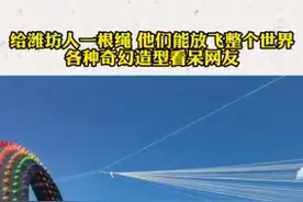 给潍坊人一根绳，他们能放飞整个世界图片