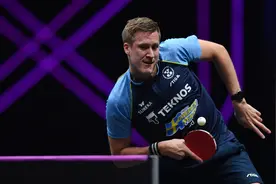 （体育）乒乓球——WTT新乡冠军赛：梁靖崑晋级八强图片