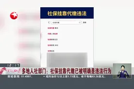 多地人社部门：社保挂靠代缴已被明确是违法行为视频封面