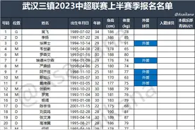 中超16队上半赛季完整球员名单：三镇泰山等队5外援，深圳2外援图片