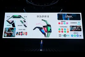 专业的健康管理智能手环 华为手环8正式发布图片
