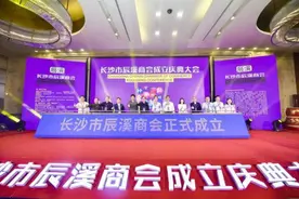 长沙市辰溪商会成立：“种下一颗参天大树的种子”图片