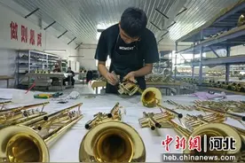 河北武强：西洋乐器奏响致富新乐章图片