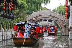 镜头丨台儿庄古城 活着的古运河图片