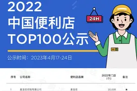 中国便利店排位生变：美宜佳称王，全家持续收缩图片