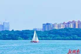 湘江北至洞庭湖，单人帆船，挑战开始图片