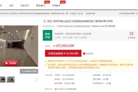 深圳最贵法拍房上架：38万元/㎡，超亿元起拍！为涉案房源图片