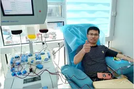 咸阳市中心血站李洋：爱的脚步不停歇图片