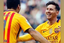 DNA动了！苏亚雷斯晒与梅西巴萨时期同框照：怀念过去的时光图片