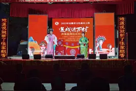 六安市叶集区洪集镇：送戏下乡进万村 文化惠民暖人心图片