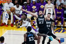 NBA季后赛：湖人胜灰熊图片