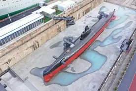 黄浦世博滨江再添新地标，上海潜艇展览馆开馆图片