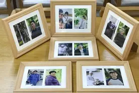 致敬最美劳动者！宁大学子为后勤人员拍写真图片