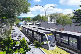 中企参建哥伦比亚轻轨项目正式启动图片