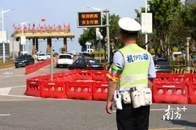 截至5月1日10时，南澳岛内交通已饱和图片