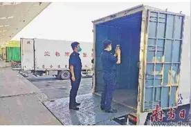 深圳湾海关全天候保障节日货运畅通图片