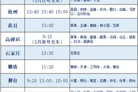 最新！德州汽车总站班次时刻表来了！图片