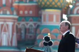 胜利日阅兵式将于俄罗斯时间上午10时举行，普京将发表讲话图片