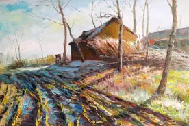 燕子去时，故园已零落图片