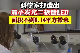 科学家打造出最小发光二极管图片