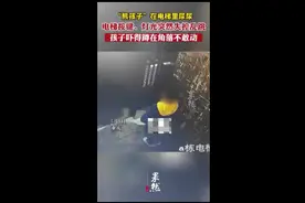 “熊孩子”在电梯里尿尿，电梯按键、灯光突然失控乱跳，孩子吓得蹲在角落不敢动图片