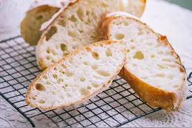 无糖无油免揉面！空气炸锅也能做面包，这切面比烤箱还优秀~图片