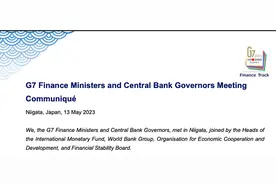 G7财长会议对美国债务危机发出警告：全球经济不确定性将加剧图片