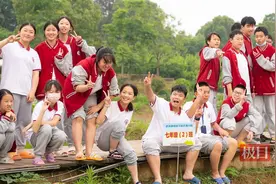 武汉美加外语学校初中生们走进自然，上了一堂特别生态课图片