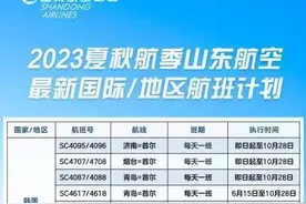 山东首条直飞台湾地区航线恢复！山航青岛至中国台北航线6月起航图片