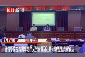 把“干货”送到企业面前，武汉江岸丹水池街道举办“助企腾飞”惠企政策宣讲活动图片
