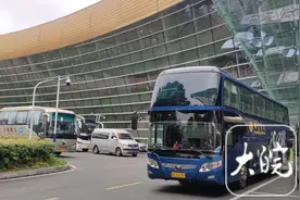 合肥机场开通首条省外城市候机楼客运班线图片