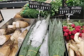 端午粽叶、江米、大枣开始热卖图片