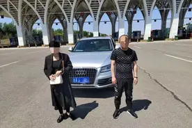 驾考考生急于开车 无证上高速被罚图片