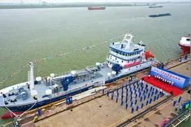 填补国内深远海养殖生态活鱼船空白 全国首艘活鱼养殖渔船交付图片