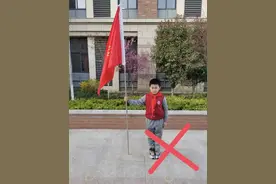 【知识荟】图解少先队队旗的规范执旗方式图片