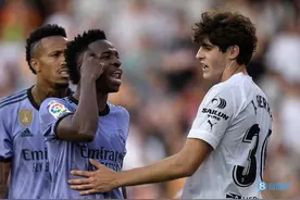 竞赛委员会报告揭露瓦伦西亚球迷骂维尼修斯内容：猴子、XX养的图片