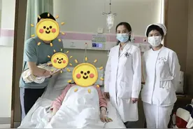 武汉“镜面宝宝”出院，“镜面”发生率百万分之一图片